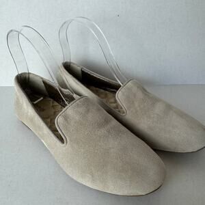 Birdies Tan Suede Ballet Flats Size 7.5